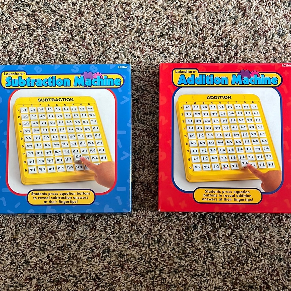 NEW Lakeshore Learning Addition and Subtraction Machines